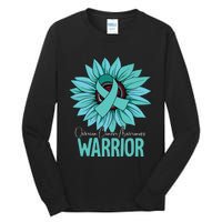 Warrior Ovarian Cancer Awareness Tall Long Sleeve T-Shirt