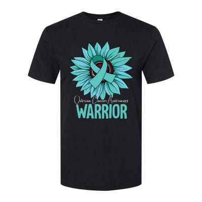 Warrior Ovarian Cancer Awareness Softstyle CVC T-Shirt