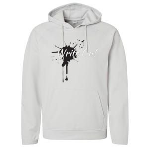 Write On! Challenge Performance Fleece Hoodie