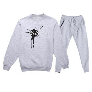 Write On! Challenge Premium Crewneck Sweatsuit Set