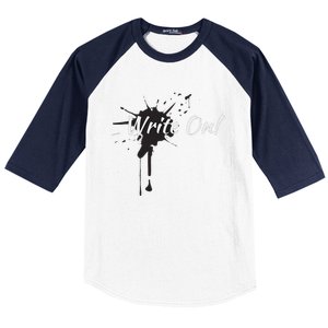 Write On! Challenge Baseball Sleeve Shirt