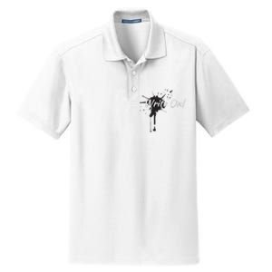 Write On! Challenge Dry Zone Grid Polo