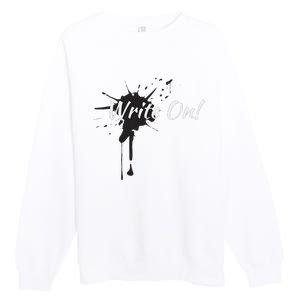 Write On! Challenge Premium Crewneck Sweatshirt