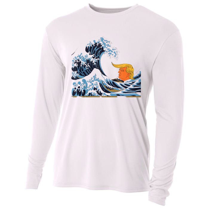 Wave Of Change KamalaS Surge Engulfs Trump Cooling Performance Long Sleeve Crew