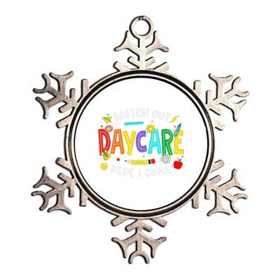 Watch Out Daycare Here I Come Daycare Back To School Metallic Star Ornament