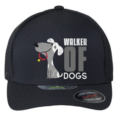Walker Of Dogs For Professional Dog Walkers Trainers Gift Cool Gift Flexfit Unipanel Trucker Cap