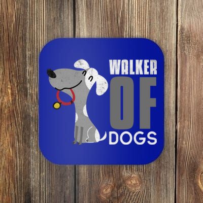 Walker Of Dogs For Professional Dog Walkers Trainers Gift Cool Gift Coaster