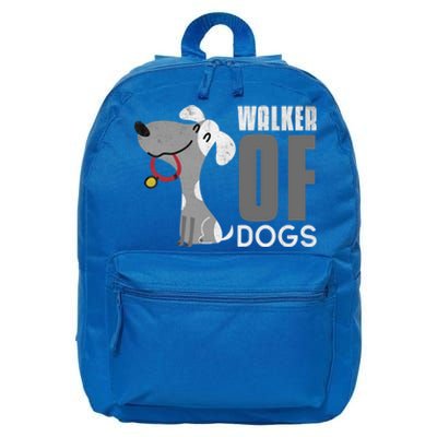 Walker Of Dogs For Professional Dog Walkers Trainers Gift Cool Gift 16 in Basic Backpack