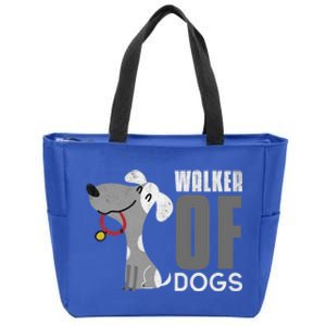 Walker Of Dogs For Professional Dog Walkers Trainers Gift Cool Gift Zip Tote Bag