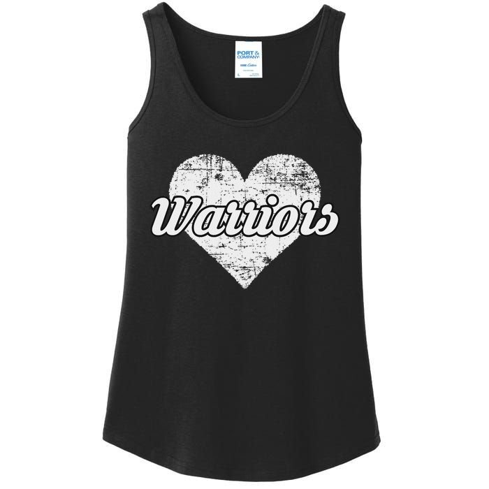 Warriors Over Distressed Heart Ontario Ladies Essential Tank