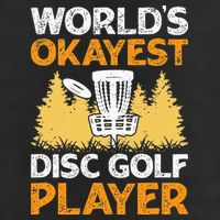 World's Okayest Disc Golf Player Adult Drive Performance Visor