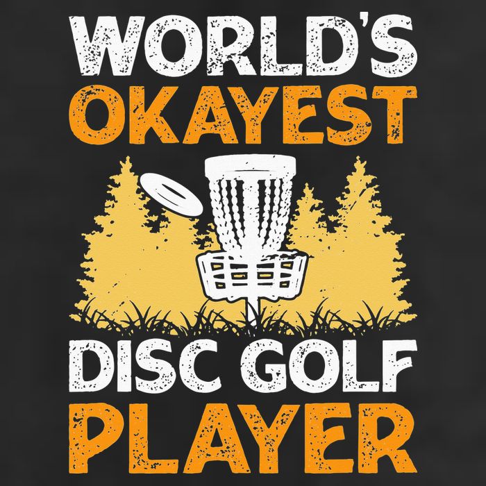 World's Okayest Disc Golf Player Adult Drive Performance Visor