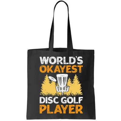 World's Okayest Disc Golf Player Bag