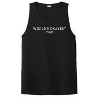 World's Okayest Dad PosiCharge Competitor Tank