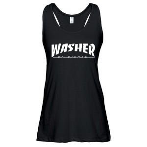 Washer Of Dishes Ladies Essential Flowy Tank