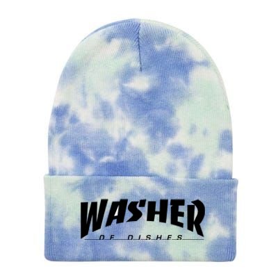 Washer Of Dishes Tie Dye 12in Knit Beanie