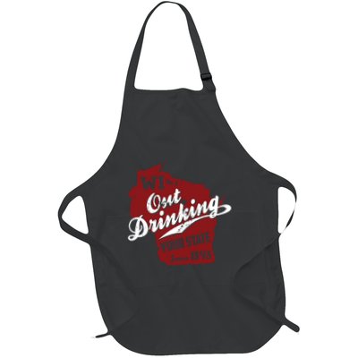 Wisconsin Out Drinking Your State Beer Group Apron