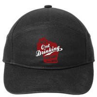 Wisconsin Out Drinking Your State Beer Group 7-Panel Snapback Hat