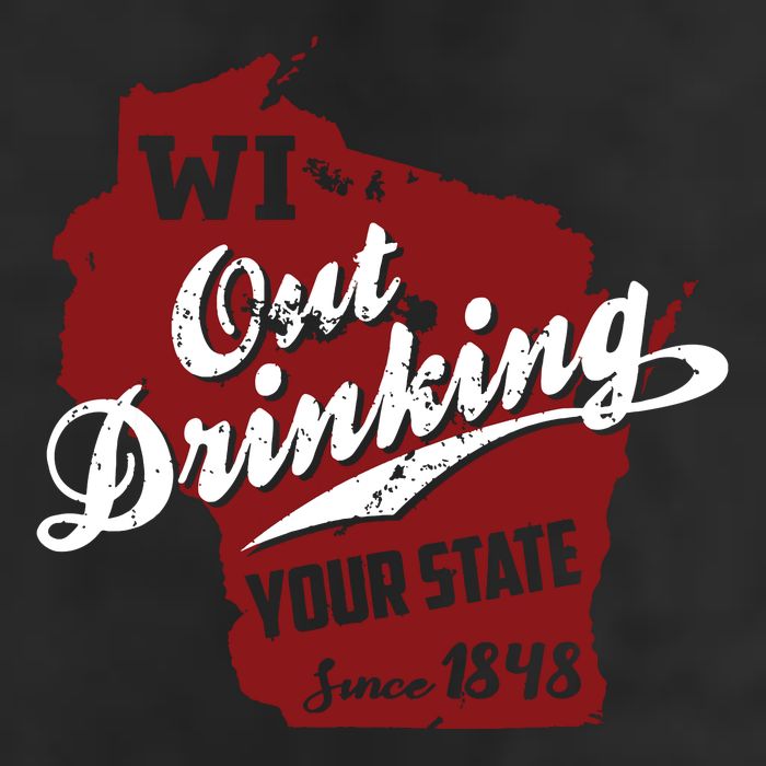 Wisconsin Out Drinking Your State Beer Group Beanie