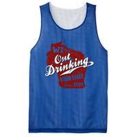 Wisconsin Out Drinking Your State Beer Mesh Reversible Basketball Jersey Tank