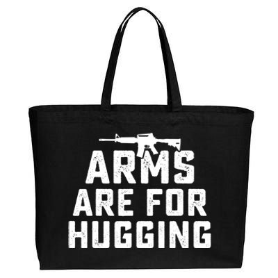 Wear Orange Enough End Gun Violence Arms Are For Hugging Cotton Canvas Jumbo Tote