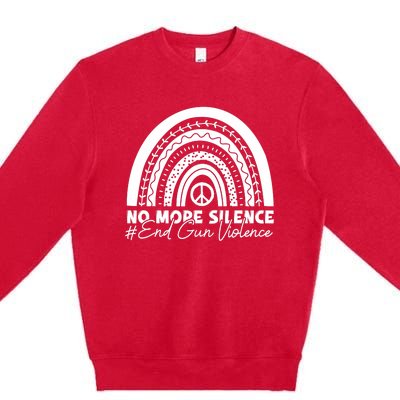 Wear Orange End Gun Violence Protect Kids Not Guns Premium Crewneck Sweatshirt