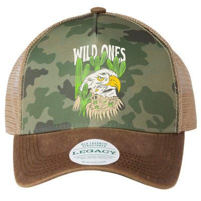 Wild Ones Eagle Legacy Tie Dye Trucker Hat