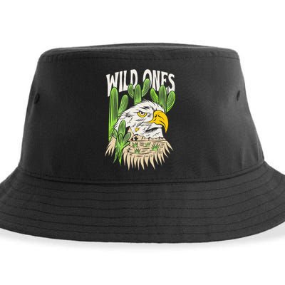 Wild Ones Eagle Sustainable Bucket Hat