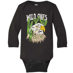 Wild Ones Eagle Baby Long Sleeve Bodysuit