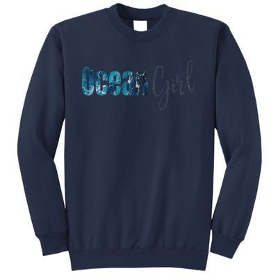 Womens Ocean Earth Day Mother Ocean Save The Planet Green Eco Sweatshirt