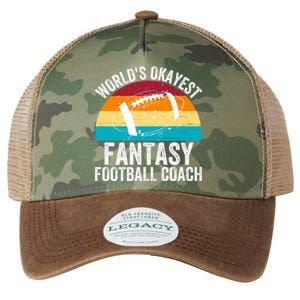 World’s Okayest Fantasy Football Coach Funny Fantasy Football Fantasy Football Legacy Tie Dye Trucker Hat