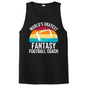 World’s Okayest Fantasy Football Coach Funny Fantasy Football Fantasy Football PosiCharge Competitor Tank