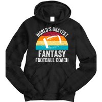 World’s Okayest Fantasy Football Coach Funny Fantasy Football Fantasy Football Tie Dye Hoodie