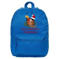 Whiskey Old Fashioned Christmas Funny Bourbon Cocktail Gift 16 in Basic Backpack