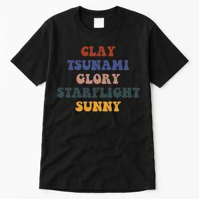 Wings Of Fire Clay Tsunami Glory Starflight Sunny Dragon Tall T-Shirt
