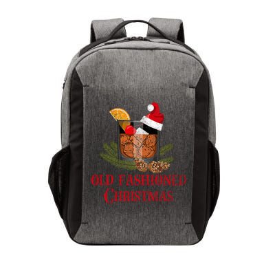 Whiskey Old Fashioned Christmas Funny Bourbon Cocktail Meaningful Gift Vector Backpack