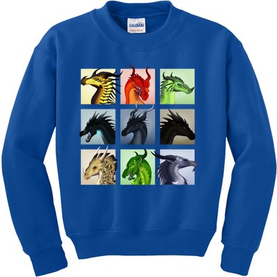 Wing Of Fires Legends Fathom Darkstalker Clearsight Gift Kids Sweatshirt