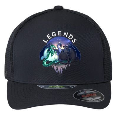 Wings Of Fire Legends Fathom Darkstalker Clearsight Flexfit Unipanel Trucker Cap