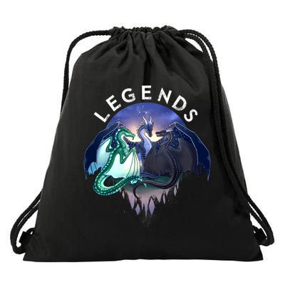 Wings Of Fire Legends Fathom Darkstalker Clearsight Drawstring Bag