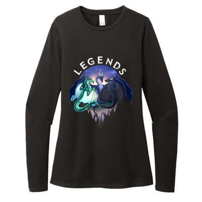 Wings Of Fire Legends Fathom Darkstalker Clearsight Womens CVC Long Sleeve Shirt