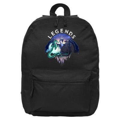Wings Of Fire Legends Fathom Darkstalker Clearsight 16 in Basic Backpack