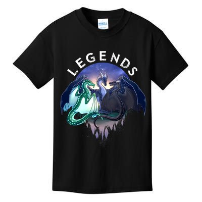 Wings Of Fire Legends Fathom Darkstalker Clearsight Kids T-Shirt