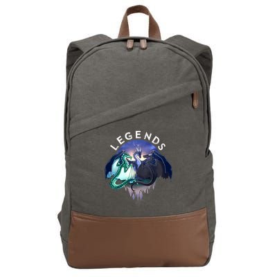 Wings Of Fire Legends Fathom Darkstalker Clearsight Cotton Canvas Backpack