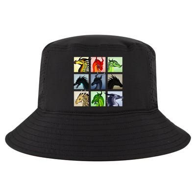 WING OF FIRES LEGENDS FATHOM DARKSTALKER CLEARSIGHT  Cool Comfort Performance Bucket Hat