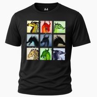 WING OF FIRES LEGENDS FATHOM DARKSTALKER CLEARSIGHT  Cooling Performance Crew T-Shirt