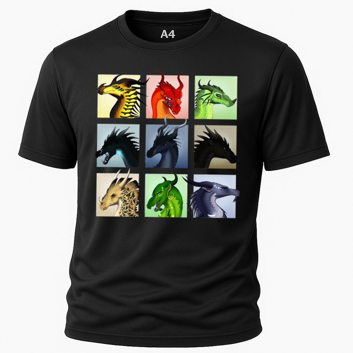 WING OF FIRES LEGENDS FATHOM DARKSTALKER CLEARSIGHT  Cooling Performance Crew T-Shirt