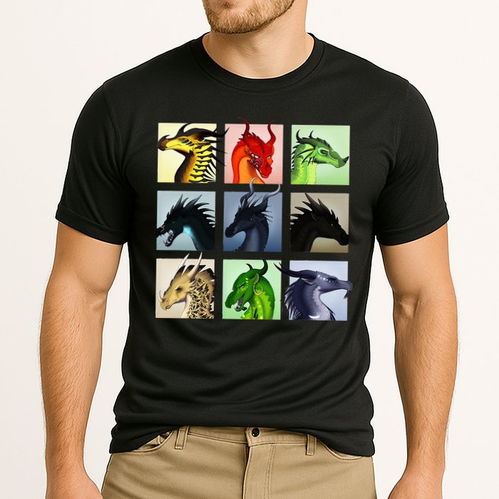 WING OF FIRES LEGENDS FATHOM DARKSTALKER CLEARSIGHT  Cooling Performance Crew T-Shirt