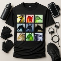WING OF FIRES LEGENDS FATHOM DARKSTALKER CLEARSIGHT  Cooling Performance Crew T-Shirt