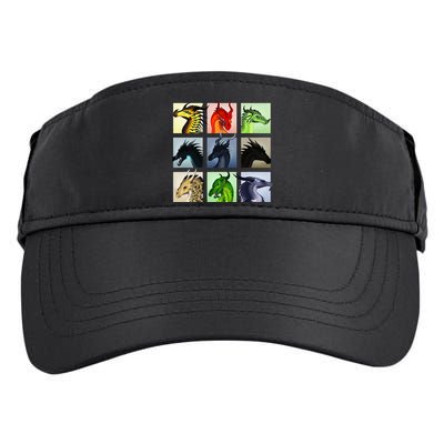 WING OF FIRES LEGENDS FATHOM DARKSTALKER CLEARSIGHT  Adult Drive Performance Visor