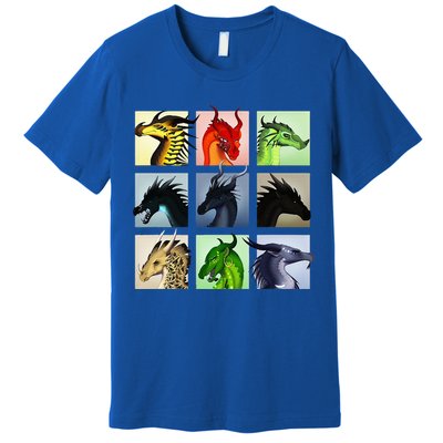 WING OF FIRES LEGENDS FATHOM DARKSTALKER CLEARSIGHT  Premium T-Shirt